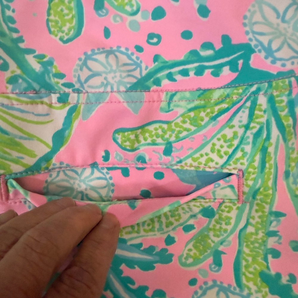 Lilly Pulitzer Luxletic Pink Activewear A Line Mini Skirt NWOT SKU0751 - Picture 5 of 10